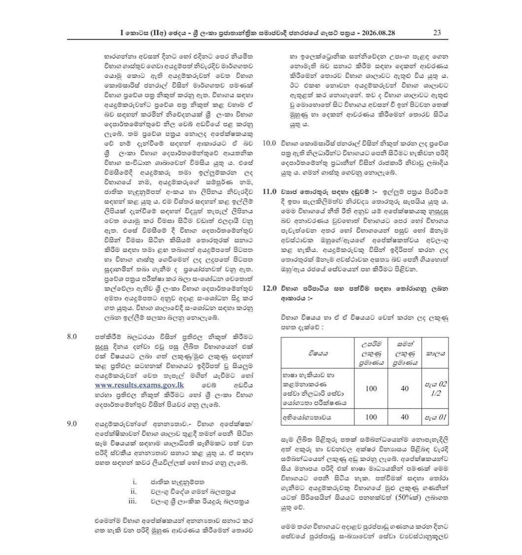 Job Advertisement 5